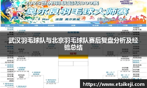 武汉羽毛球队与北京羽毛球队赛后复盘分析及经验总结